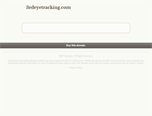 Tablet Screenshot of 3rdeyetracking.com